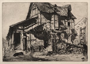 An Unsafe Tenement. Creator: James McNeill Whistler (American, 1834-1903).