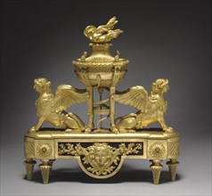 Andiron (Chenet), c. 1785. Creator: Unknown.