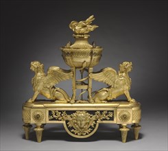 Andiron (Chenet), c. 1785. Creator: Unknown.