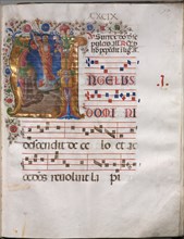 Antiphonary, c. 1470-1480. Creator: Girolamo da Cremona (Italian), follower of.