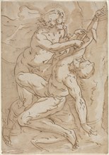 Apollo Flaying Marsyas, 16th century. Creator: Anonymous.
