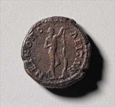 Apollo Sauroktonos (reverse), 138-161. Creator: Unknown.