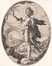 Apollo, 1588. Creator: Hendrick Goltzius (Dutch, 1558-1617).