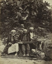 Arab Musicians, 1864. Creator: Ludovico Wolfgang Hart (British).