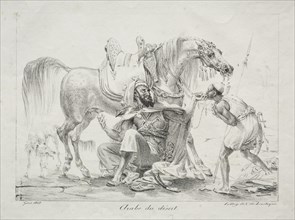 Arab of the Desert, 1817. Creator: Antoine-Jean Gros (French, 1771-1835).