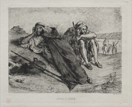Arabes dOran. Creator: Eugène Delacroix (French, 1798-1863).
