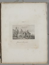 Art of the Lithograph: Albanian, Plate XVIII, 1819. Creator: Alois Senefelder (German, 1771-1834).