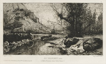 At Valromay (Ain) , 1868. Creator: Adolphe Appian (French, 1818-1898); Cadart et Luce, Editeurs, rue Nve. des Mathurins, 58.