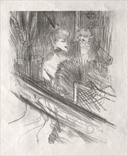 Au pied du Sinaï: Le Baron Moïse, 1898. Creator: Henri de Toulouse-Lautrec (French, 1864-1901).