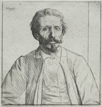 Auguste Delâtre, c. 1877. Creator: Alphonse Legros (French, 1837-1911).
