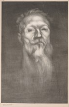 Auguste Rodin. Creator: Eugène Carrière (French, 1849-1906); Lemercier.