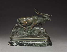 Axis Deer, 19th century. Creator: Antoine-Louis Barye (French, 1796-1875).
