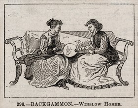 Backgammon. Creator: Winslow Homer (American, 1836-1910).