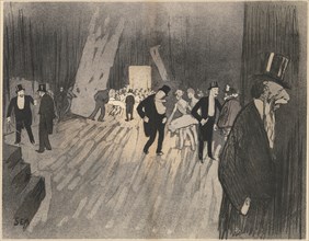 Backstage of the Ballet, c. 1900. Creator: Sem (Georges Gourçat) (French, 1863-1934).
