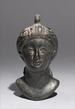 Balance Weight formed as the Bust of an Empress, c. 390-400. Creator: Unknown.