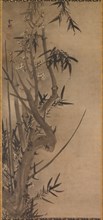 Bamboo and Plum, 1500s. Creator: Sesson Sh?kei (Japanese, active 1504-ca. 1589).