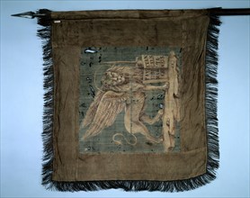 Banner With the Lion of St. Mark, late 1600s - early 1700s. Creator: Unknown.