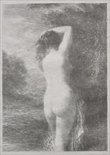 Bather Standing, 1899. Creator: Henri Fantin-Latour (French, 1836-1904).