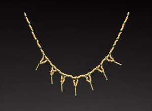 Beads Strung as a Necklace, c. 400-500. Creator: Unknown.