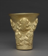 Beaker with Frogs, 900-1100. Creator: Unknown.