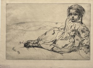 Bibi Valentin. Creator: James McNeill Whistler (American, 1834-1903).