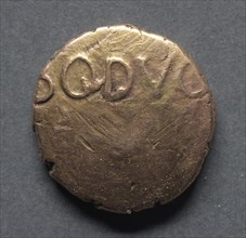 Bodvoc Stater of the Dobunni (obverse), c. 40 B.C.. Creator: Unknown.