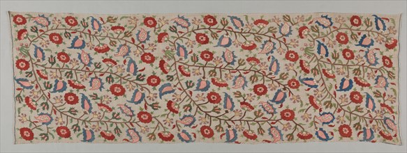 Bolster Cover, 19th century. Creator: Unknown.