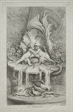 Book of Fountains: No. 3, c. 1736. Creator: Gabriel Huquier (French, 1695-1772).