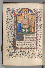 Book of Hours (Use of Paris): Fol. 204v, Last Judgment, c. 1420. Creator: The Bedford Master (French, Paris, active c. 1405-30), possibly studio or workshop of.