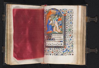 Book of Hours (Use of Paris): Fol. 66v, Decorated Border, c. 1420. Creator: The Bedford Master (French, Paris, active c. 1405-30), possibly studio or workshop of.