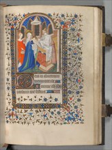 Book of Hours (Use of Paris): Fol. 72r, Presentation at the Temple, c. 1420. Creator: The Bedford Master (French, Paris, active c. 1405-30), possibly studio or workshop of.
