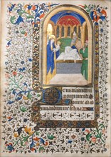 Book of Hours (Use of Paris): Presentation at the Temple, c. 1420. Creator: Boucicaut Master (French, Paris, active about 1410-25), follower of.