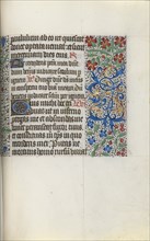 Book of Hours (Use of Rouen): fol. 124r, c. 1470. Creator: Master of the Geneva Latini (French, active Rouen, 1460-80).