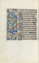 Book of Hours (Use of Rouen): fol. 141v, c. 1470. Creator: Master of the Geneva Latini (French, active Rouen, 1460-80).