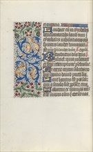 Book of Hours (Use of Rouen): fol. 143v, c. 1470. Creator: Master of the Geneva Latini (French, active Rouen, 1460-80).