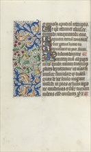 Book of Hours (Use of Rouen): fol. 145v, c. 1470. Creator: Master of the Geneva Latini (French, active Rouen, 1460-80).