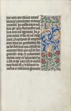 Book of Hours (Use of Rouen): fol. 14r, c. 1470. Creator: Master of the Geneva Latini (French, active Rouen, 1460-80).