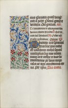Book of Hours (Use of Rouen): fol. 14v, c. 1470. Creator: Master of the Geneva Latini (French, active Rouen, 1460-80).
