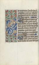 Book of Hours (Use of Rouen): fol. 150v, c. 1470. Creator: Master of the Geneva Latini (French, active Rouen, 1460-80).