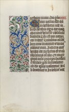 Book of Hours (Use of Rouen): fol. 16v, c. 1470. Creator: Master of the Geneva Latini (French, active Rouen, 1460-80).