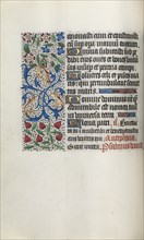 Book of Hours (Use of Rouen): fol. 31v, c. 1470. Creator: Master of the Geneva Latini (French, active Rouen, 1460-80).