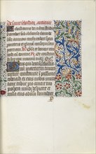 Book of Hours (Use of Rouen): fol. 52r, c. 1470. Creator: Master of the Geneva Latini (French, active Rouen, 1460-80).
