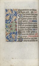 Book of Hours (Use of Rouen): fol. 56v, c. 1470. Creator: Master of the Geneva Latini (French, active Rouen, 1460-80).