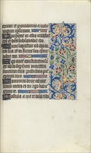 Book of Hours (Use of Rouen): fol. 58r, c. 1470. Creator: Master of the Geneva Latini (French, active Rouen, 1460-80).
