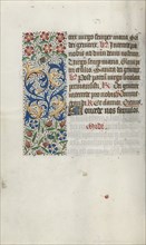 Book of Hours (Use of Rouen): fol. 63v, c. 1470. Creator: Master of the Geneva Latini (French, active Rouen, 1460-80).