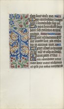 Book of Hours (Use of Rouen): fol. 77v, c. 1470. Creator: Master of the Geneva Latini (French, active Rouen, 1460-80).