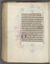 Book of Hours (Use of Utrecht): fol. 157v, Text, c. 1460-1465. Creator: Master of Gijsbrecht van Brederode (Netherlandish); Master of the Boston City of God (Netherlandish).