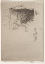 Booth at a Fair. Creator: James McNeill Whistler (American, 1834-1903).