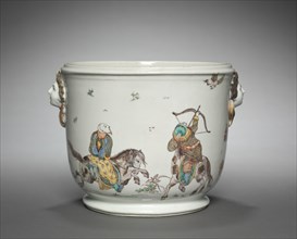 Bottle Cooler (seau a bouteille), c. 1755. Creator: Mennecy- Villeroy Factory (French).