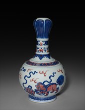 Bottle-shaped Vase, 1736-1795. Creator: Unknown.